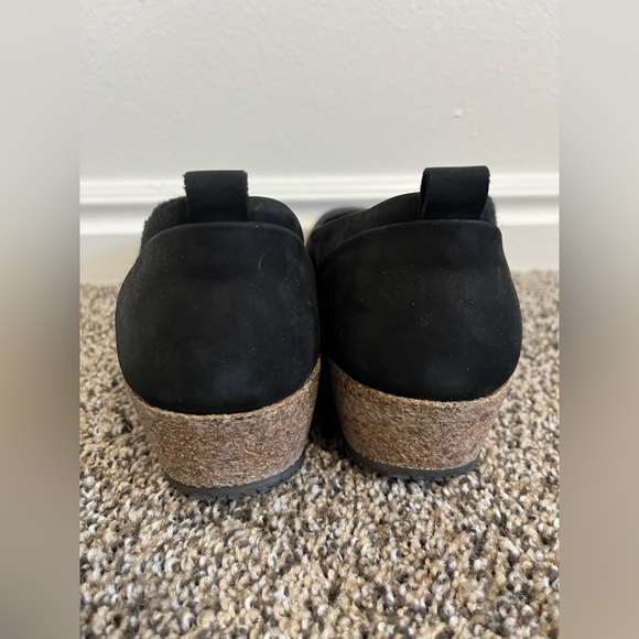 Stegmann Women's Sofie Wedge Slip-On Shoes Black Size 8 - Picture 6 of 9